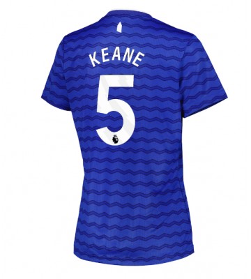 Everton Michael Keane #5 Replika Hemmatröja Damer 2025-26 Kortärmad Everton Michael Keane #5 Replika Hemmatröja Damer 2025-26 Kortärmad